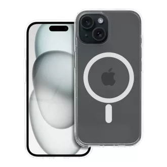   Forcell F-Protect Clear Hybrid Premium tok iPhone 15  Magsafe kompatibilis átlátszó