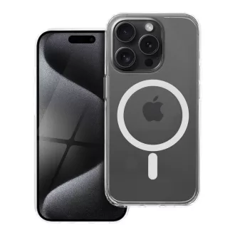   Forcell F-Protect átlátszó Hybrid Premium tok iPhone 15 PRO  Magsafe kompatibilis átlátszó