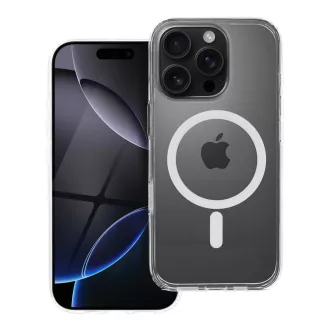   Forcell F-Protect Clear Hybrid Premium tok iPhone 16 PRO  Magsafe kompatibilis átlátszó