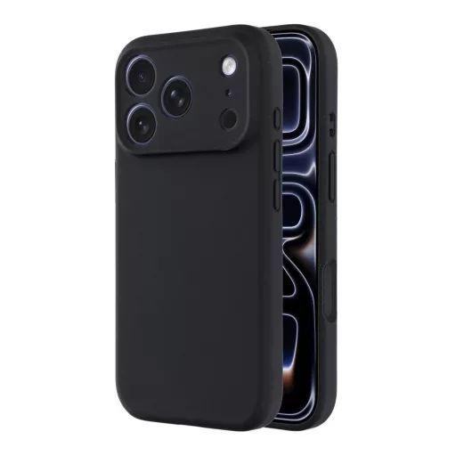 Forcell F-Protect Rubber Premium tok iPhone 17 PRO MAX  Magsafe kompatibilis fekete