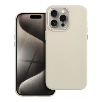   Forcell F-Protect Frame Premium tok iPhone 15 PRO MAX  Magsafe kompatibilis antique fehér