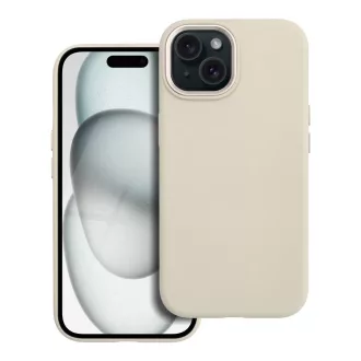   Forcell F-Protect Frame Premium tok iPhone 15  Magsafe kompatibilis antique fehér