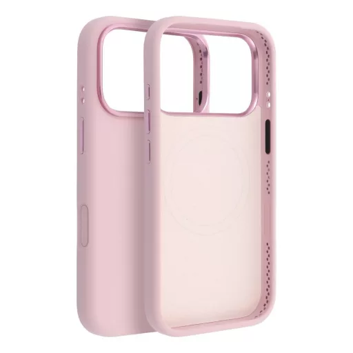Forcell F-Protect Frame Premium tok iPhone 17  Magsafe kompatibilis rózsaszín