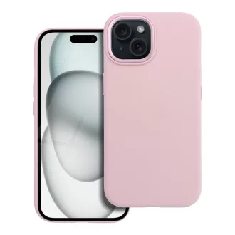   Forcell F-Protect Frame Premium tok iPhone 15  Magsafe kompatibilis rózsaszín