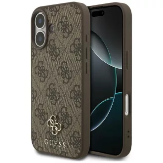   GUESS tok iPhone 17 Magsafe kompatibilis GUHMP17SP4SM4MW (PU 4G Small 4G and Classic) barna