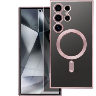   Electro Mag Cover tok Xiaomi Redmi 15C (173,16 x 81,07 x 8,2)  Magsafe kompatibilis rozéarany