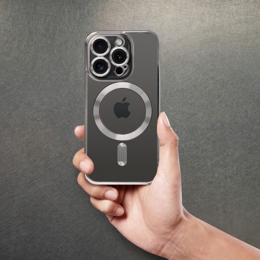 Electro Mag Cover tok Xiaomi Redmi 15 4G / 5G (171,1mm)  Magsafe kompatibilis titanium szürke