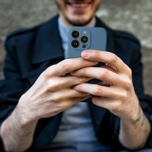 SILICONE MAG COVER Magsafe kompatibilis tok XIAOMI Redmi 15 4G / 5G (171,1mm) kék