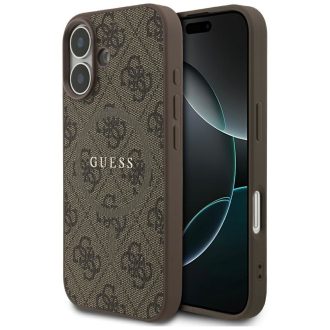   GUESS tok iPhone 17 Magsafe kompatibilis GUHMP17SG4GFRW (PU 4G Ring Classic Logo) barna