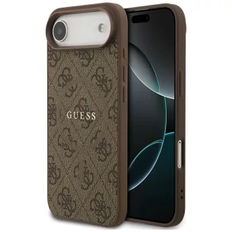   GUESS tok iPhone 17 Air Magsafe kompatibilis GUHMP17MG4GFRW (PU 4G Ring Classic Logo) barna