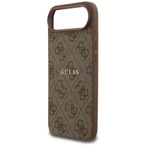 GUESS tok iPhone 17 Air Magsafe kompatibilis GUHMP17MG4GFRW (PU 4G Ring Classic Logo) barna