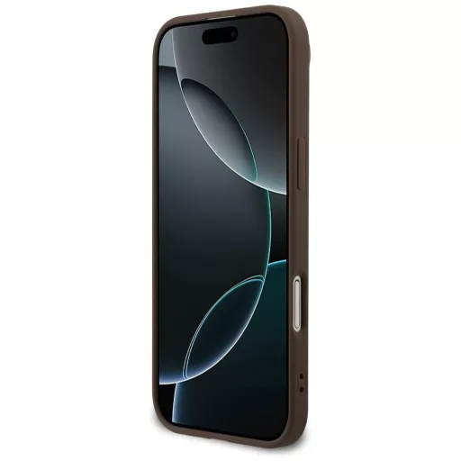 GUESS tok iPhone 17 Air Magsafe kompatibilis GUHMP17MG4GFRW (PU 4G Ring Classic Logo) barna
