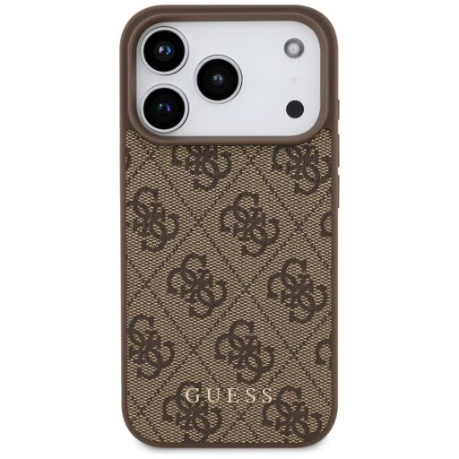 GUESS tok iPhone 17 Pro GUHCP17LG4GFBR barna