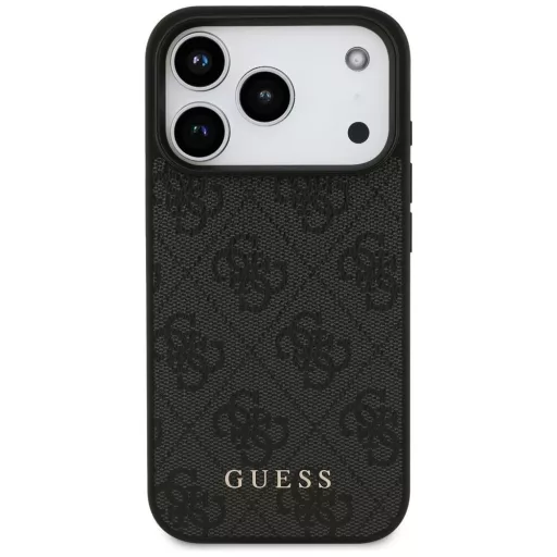 GUESS tok iPhone 17 Pro GUHCP17LG4GFGR (PU 4G Classic) Fekete