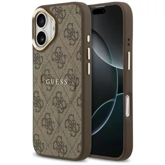   GUESS tok iPhone 17 Magsafe kompatibilis GUHMP17SP4MSEGCW (PU 4G W/ Classic) barna