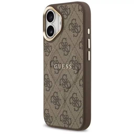 GUESS tok iPhone 17 Magsafe kompatibilis GUHMP17SP4MSEGCW (PU 4G W/ Classic) barna