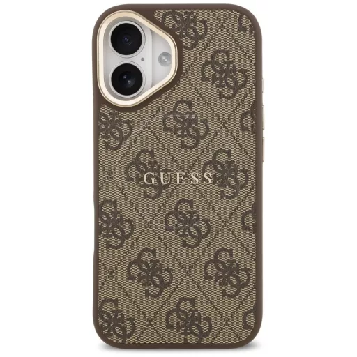 GUESS tok iPhone 17 Magsafe kompatibilis GUHMP17SP4MSEGCW (PU 4G W/ Classic) barna