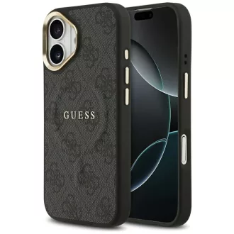   GUESS tok iPhone 17 Magsafe kompatibilis GUHMP17SP4MSEGCK (PU 4G W/ Classic) fekete
