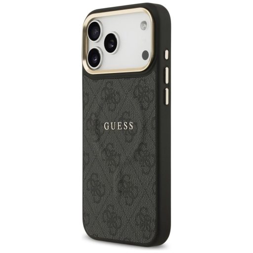 GUESS tok iPhone 17 Pro Max MagSafe kompatibilis GUHMP17XP4MSEGCK fekete