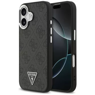   GUESS tok iPhone 17 Magsafe kompatibilis GUHMP17SP4TSRCMK (PU 4G W/Triangle Logo SL) fekete