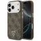 GUESS tok iPhone 17 Pro Magsafe kompatibilis GUHMP17LP4TSRCMW (PU 4G W/Triangle Logo SL) barna