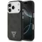 GUESS tok iPhone 17 Pro Magsafe kompatibilis GUHMP17LP4TSRCMK (PU 4G W/Triangle Logo SL) fekete