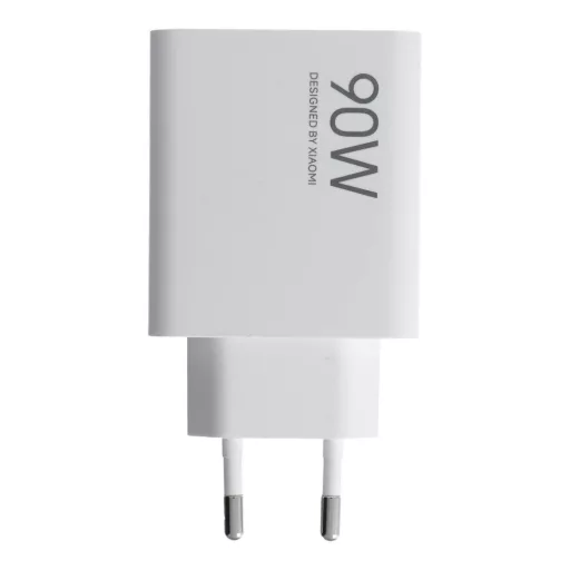 Xiaomi eredeti hálózati töltő USB-A 90W MDY-15-EK fehér bulk