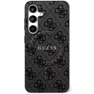   GUESS tok SAMSUNG S25 FE Magsafe kompatibilis GUHMS25FEG4GFRK (Ring Classic Logo) fekete