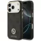 GUESS tok iPhone 17 Pro Magsafe kompatibilis GUHMP17LP4GRMDEK (PU W/ 4G Strass Logo) fekete
