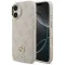 GUESS tok iPhone 17 Magsafe kompatibilis GUHMP17SP4GRMDEP (PU W/ 4G Strass Logo) rózsaszín