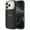 GUESS tok iPhone 17 Pro Magsafe kompatibilis GUHMP17LPG4SEMCK (PU W/ 4G Stripe) fekete