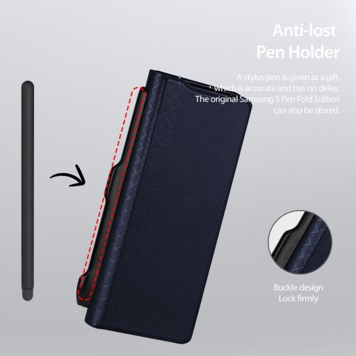 DUX DUCIS BRIL Pen Holder tok Samsung Z Fold7 5G kék