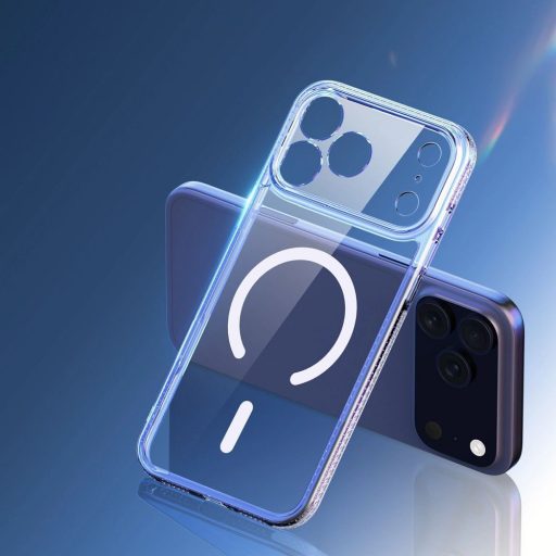 DUX DUCIS CLIN MAG MagSafe kompatibilis tok iPhone 17 Pro (Open Ring Version) átlátszó