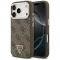 GUESS GUHMP17LP4GTDGMW iPhone 17 Pro tok MagSafe kompatibilis 4G Triangle Logo barna-arany