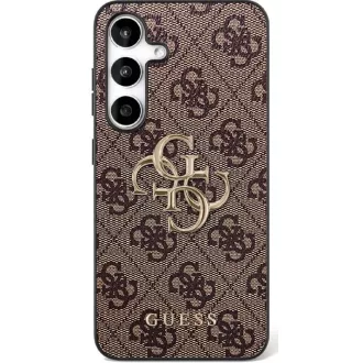   GUESS tok SAMSUNG S25 FE GUHCS25FE4GMGGR (PU Leather 4G Metal Logo) fekete