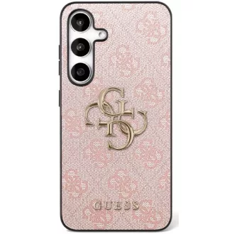   GUESS tok SAMSUNG S25 FE GUHCS25FE4GMGPI (PU Leather 4G Metal Logo) rózsaszín