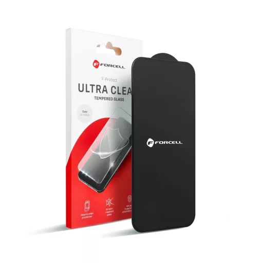 Xiaomi Redmi 15C 4G / 15C 5G Forcell Ultra Clear Glass üvegfólia Fekete