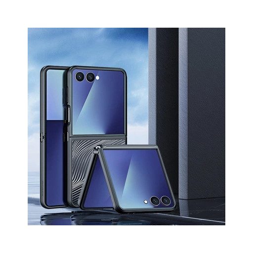 DUX DUCIS AIMO tok Samsung Z Flip7 (Full Window Version) fekete