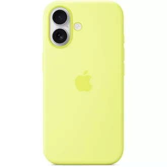 iPhone 17 Silicone tok Magsafe kompatibilis - Neon sárga