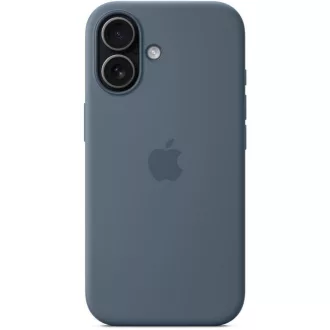 iPhone 17 Silicone tok Magsafe kompatibilis - Anchor kék