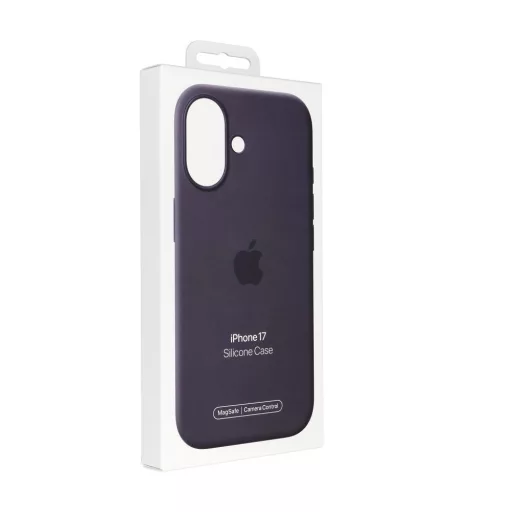 iPhone 17 Silicone tok Magsafe kompatibilis - lila Fog