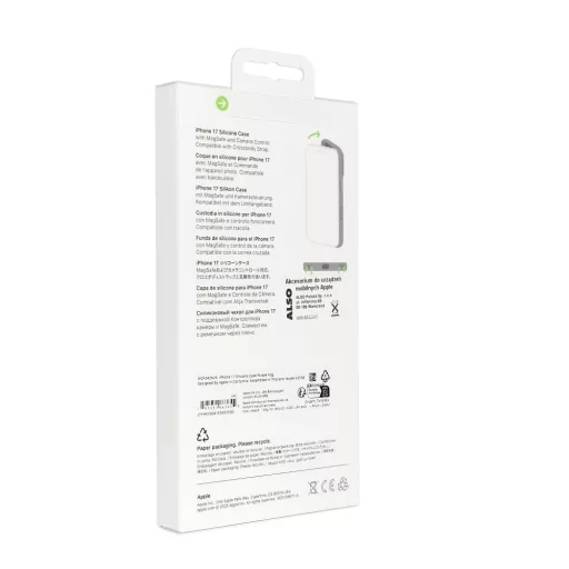 iPhone 17 Silicone tok Magsafe kompatibilis - lila Fog