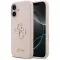 GUESS tok iPhone 17 GUHCP17SSC4GSMP (Silicone W/ Big 4G Script) rózsaszín