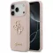 GUESS tok iPhone 17 Pro GUHCP17LSC4GSMP (Silicone W/ Big 4G Script) rózsaszín
