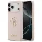 GUESS tok iPhone 17 Pro Max GUHCP17XSC4GSMP (Silicone W/ Big 4G Script) rózsaszín