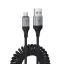 Hoco USB-A – Micro USB töltőkábel X121 2,4A 1,5 m fekete