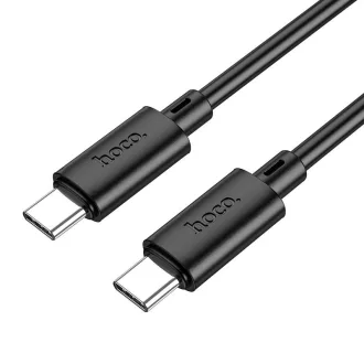 USB-C – USB-C kábel Hoco 3A 60W 2 m X88 fekete