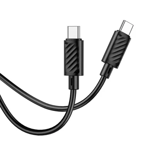 USB-C – USB-C kábel Hoco 3A 60W 2 m X88 fekete