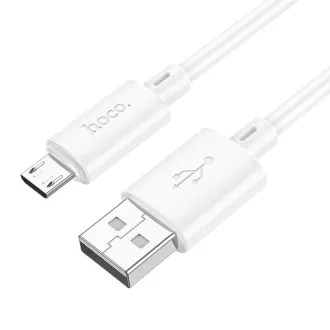 USB-A – Micro USB kábel Hoco 2,4A 2 m X88 fehér