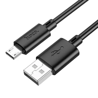 USB-A – Micro USB kábel Hoco 2,4A 2 m X88 fekete